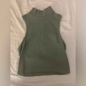 Zara olive green top size xs-s
